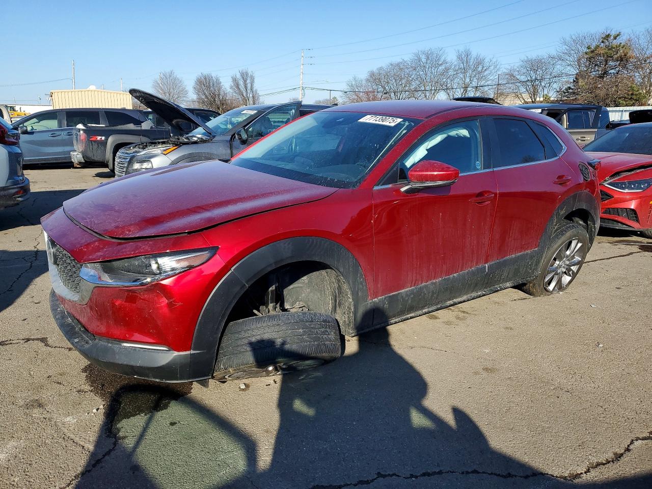 2021 Mazda CX-30 Select, VIN 3MVDMBBL6MM301012 — Undercarriage