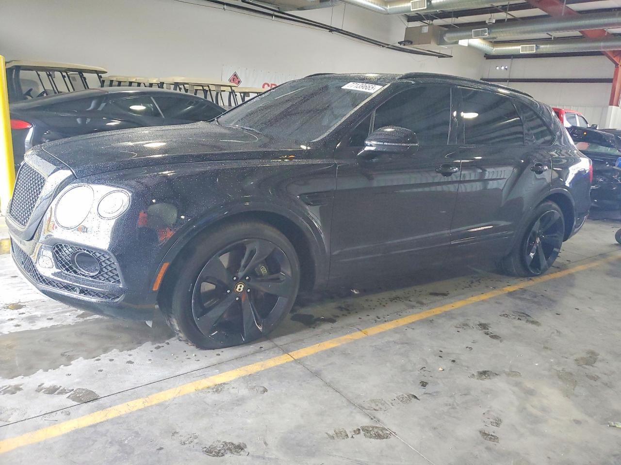 2020 Bentley Bentayga V8, VIN SJAAM2ZV0LC029781 — Vandalism