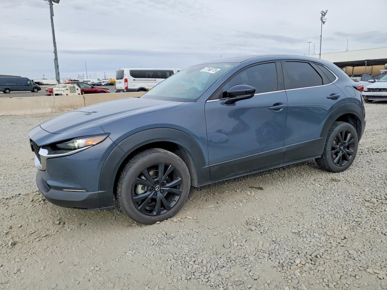 2023 Mazda CX-30 S Carbon Edition, VIN 3MVDMBCM2PM560883 — Hail