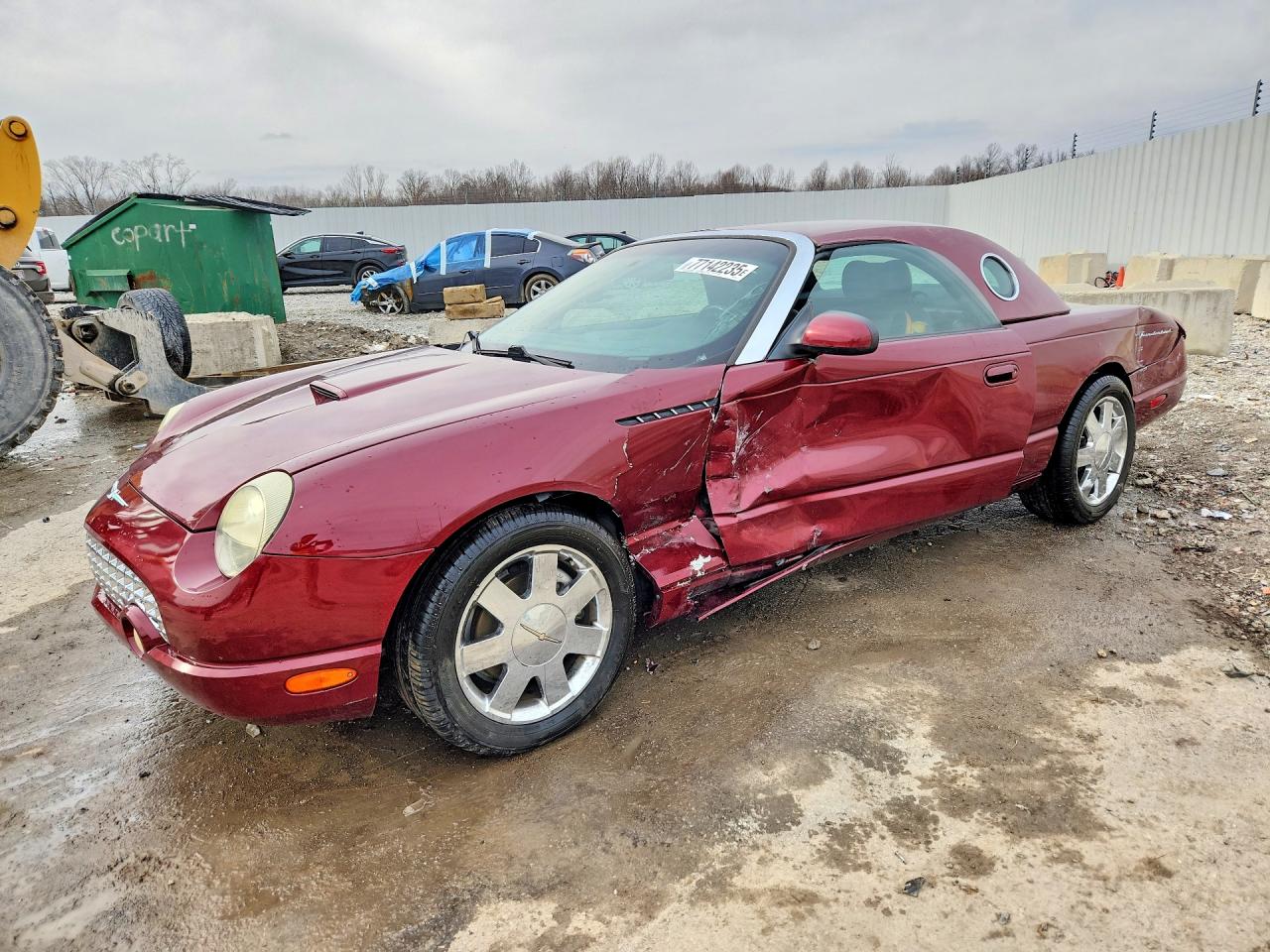 2004 Ford Thunderbird Deluxe, VIN 1FAHP60A24Y101273 — Бок