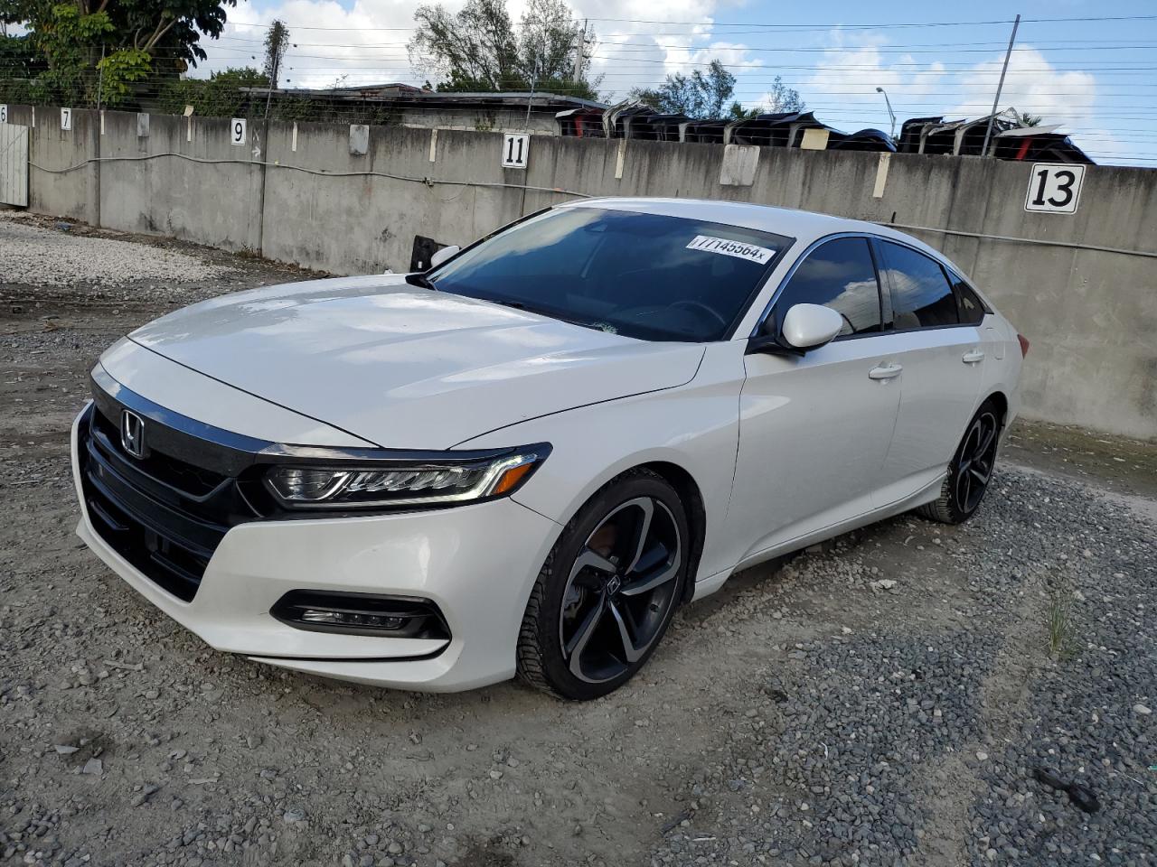 2019 Honda Accord Sport, VIN 1HGCV1F31KA155970 — Missing or altered VIN
