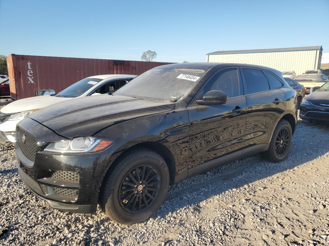 2020 Jaguar F-Pace 25t, VIN SADCS2FX8LA656151 — Engine fire