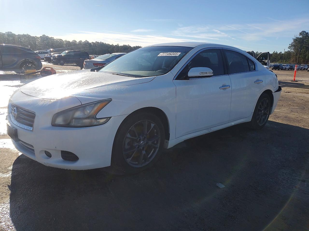 2012 Nissan Maxima SV, VIN 1N4AA5AP4CC848949 — Зад