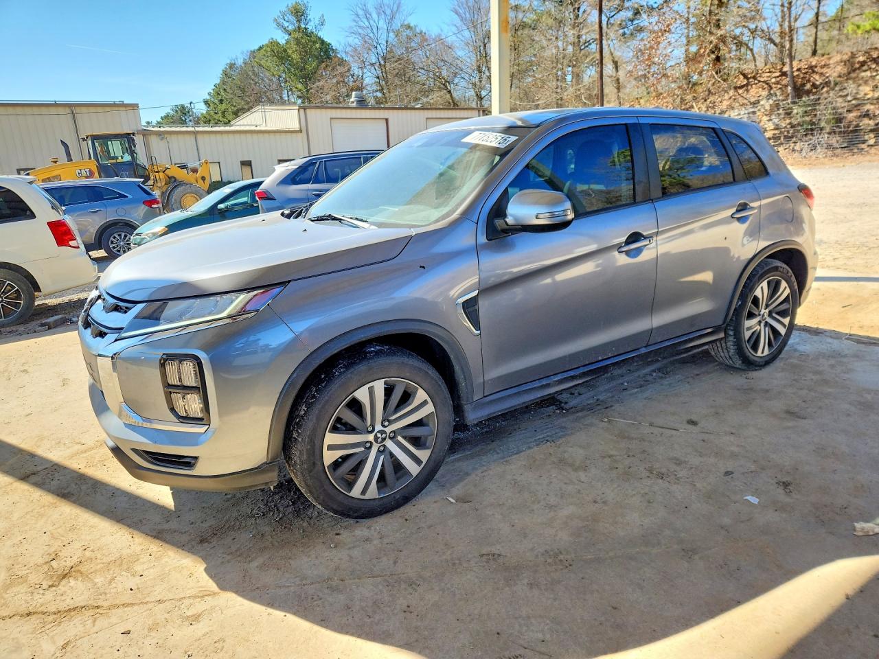 2022 Mitsubishi Outlander ES, VIN JA4ARUAU5NU010973 — Vandalism