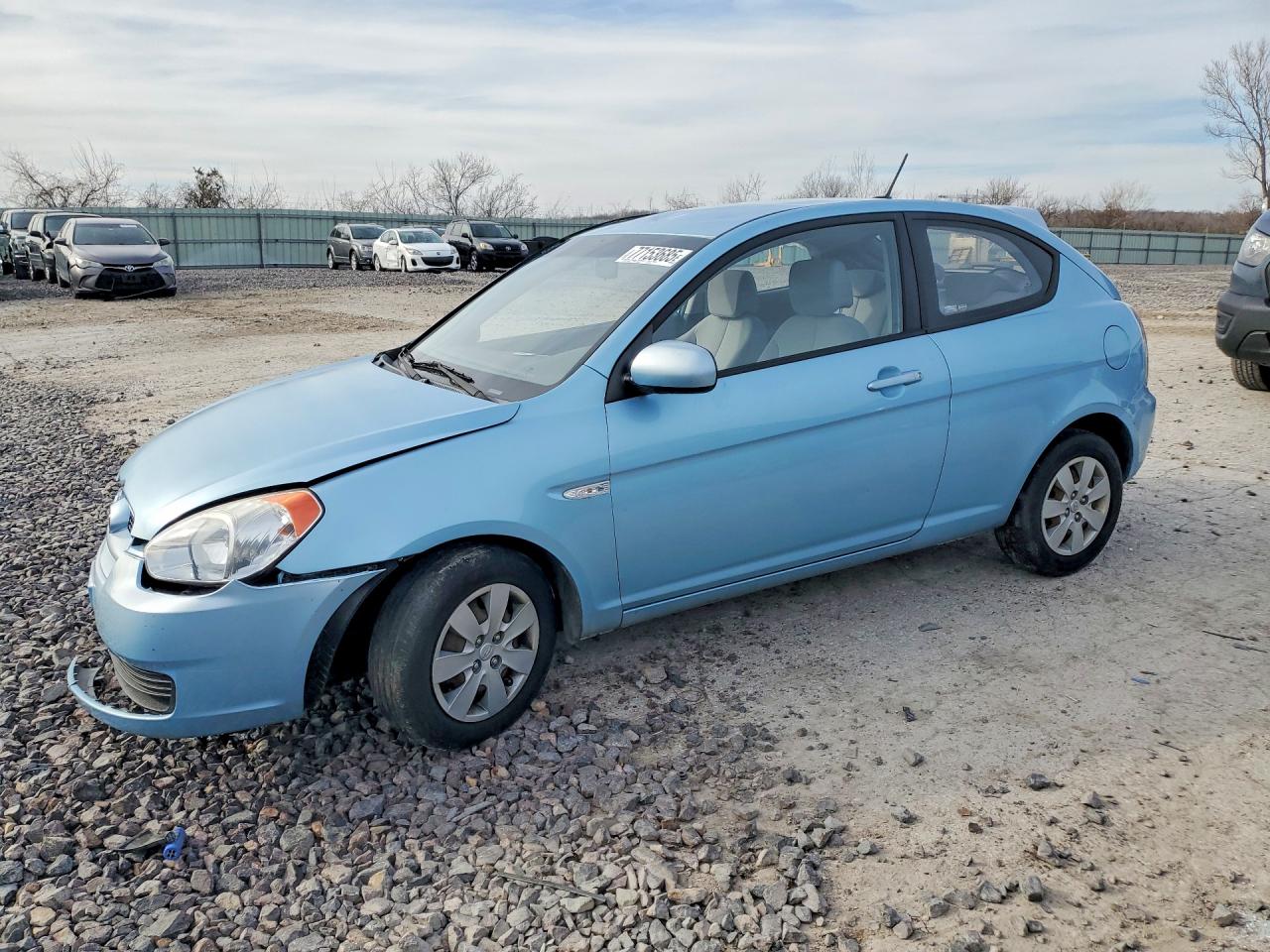 2011 Hyundai Accent GL, VIN KMHCM3ACXBU197083 — Перед