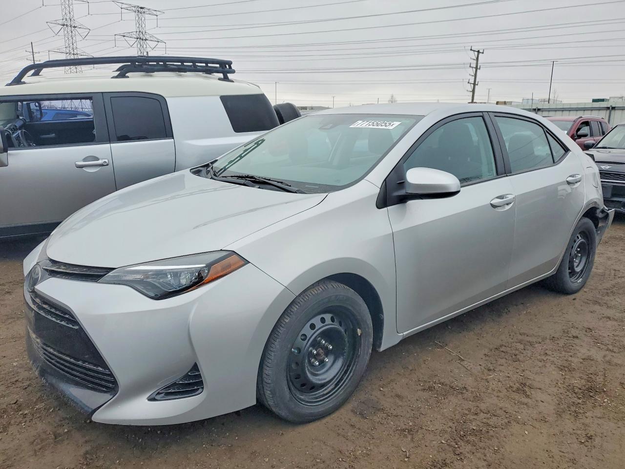 2018 Toyota Corolla LE, VIN 2T1BURHE0JC119496 — Rear end