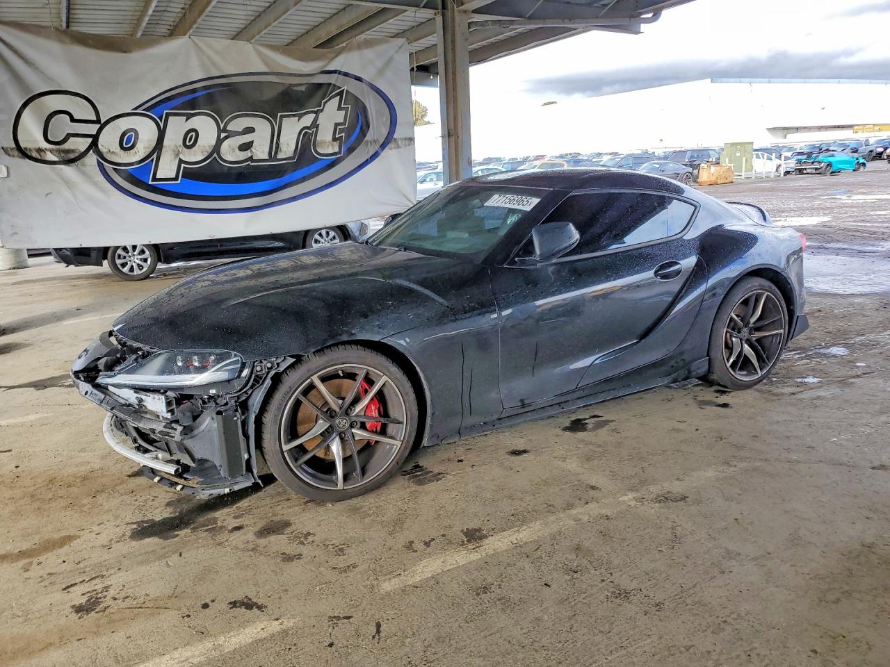 2021 Toyota Supra Premium, VIN WZ1DB0C0XMW038444 — Front end