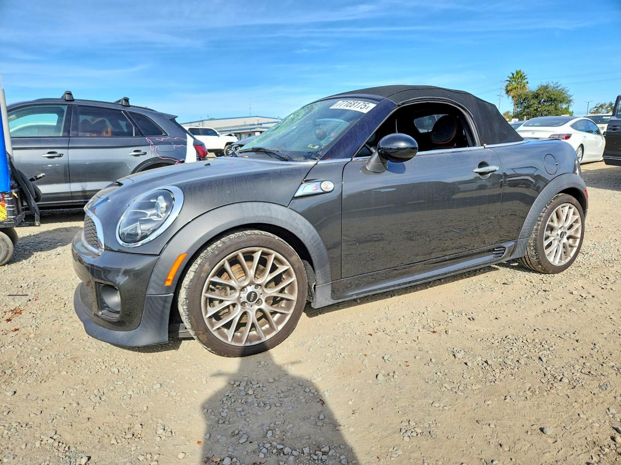 2013 MINI Roadster S, VIN WMWSY3C54DT594247 — Rear end