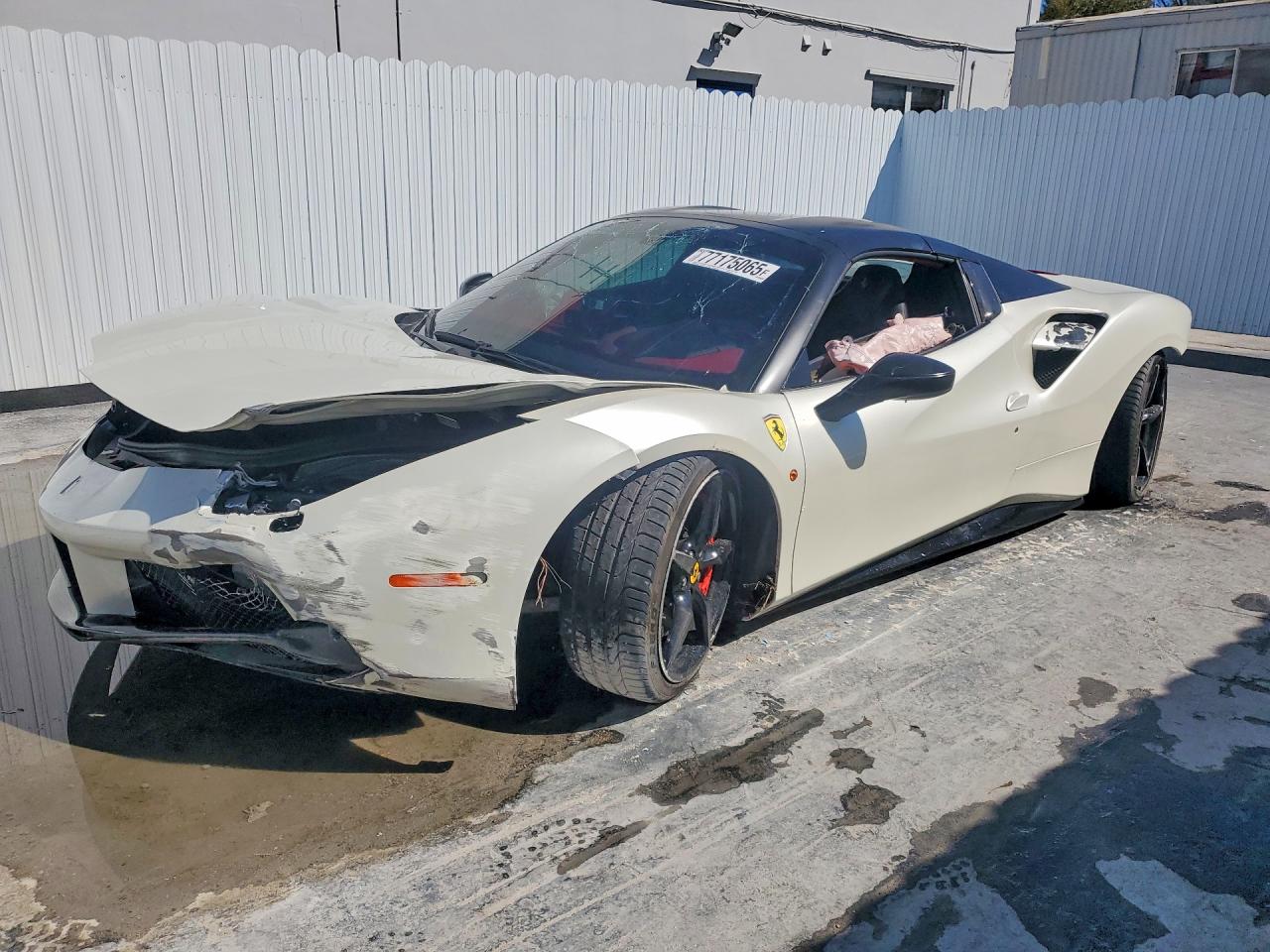 2018 Ferrari 488, VIN ZFF80AMA4J0229716 — Front end
