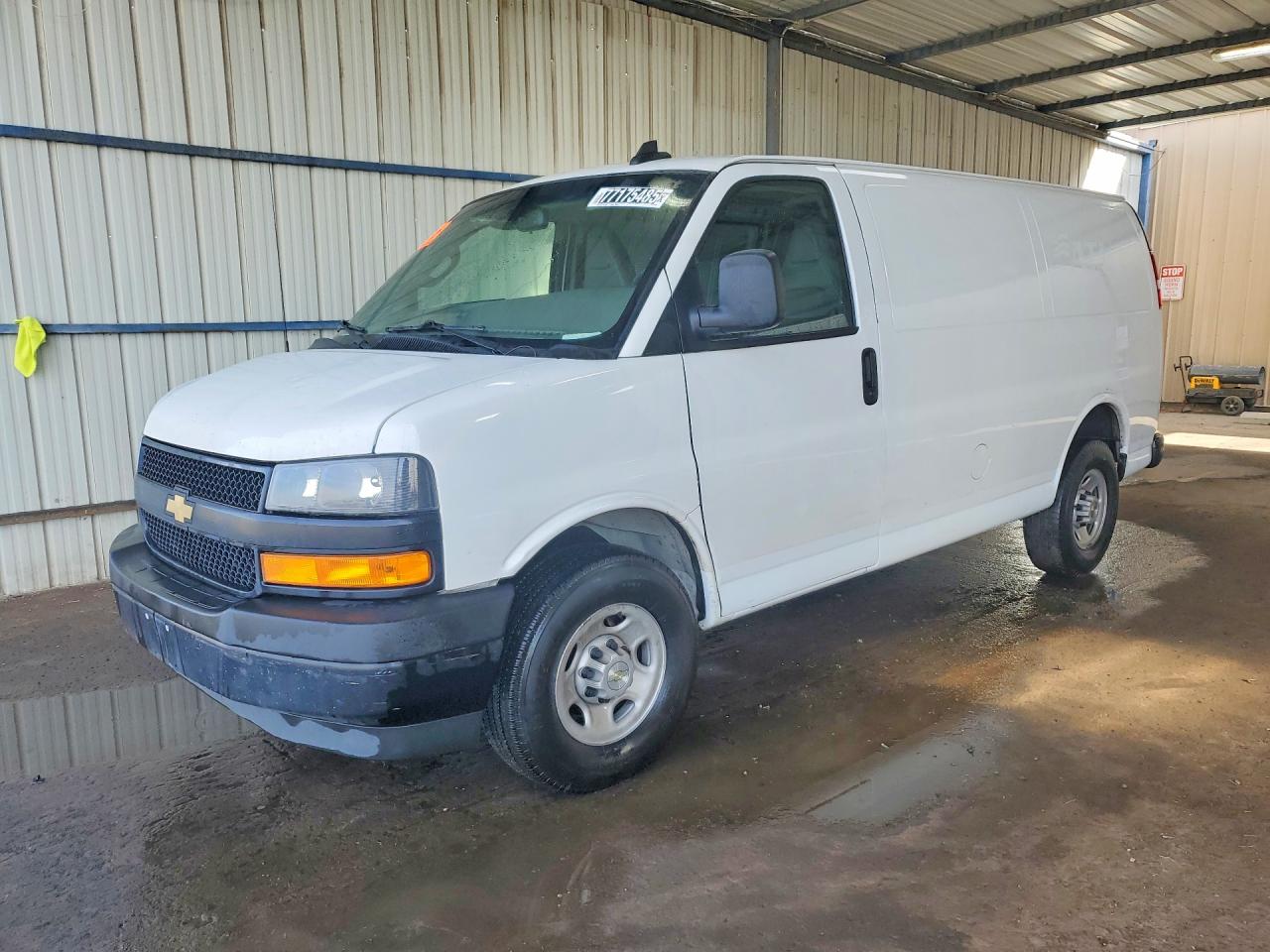 2021 Chevrolet Express Cargo, VIN 1GCWGAFP5M1158138 — Biohazard / chemical