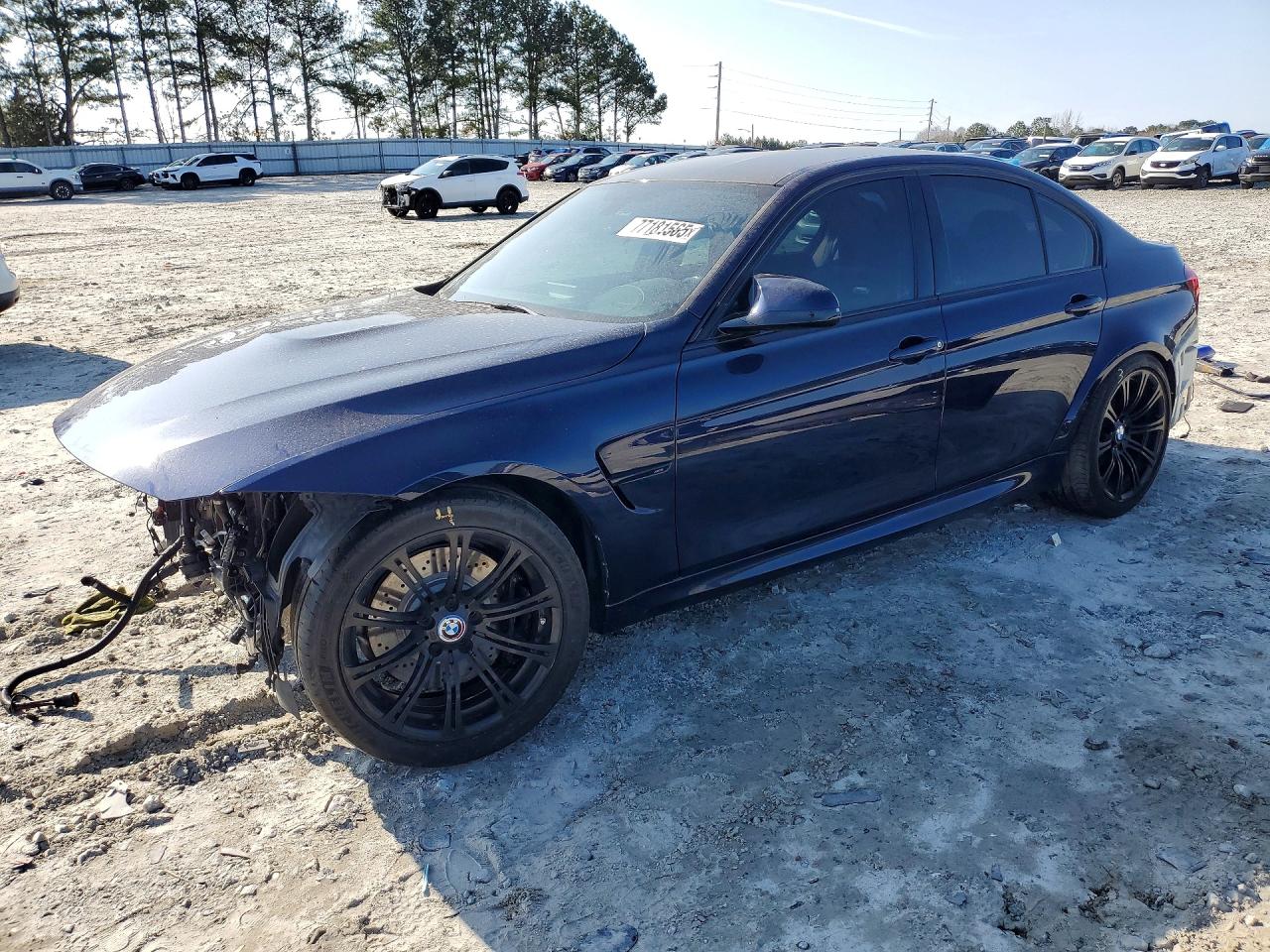 2016 BMW M3, VIN WBS8M9C52GP967089 — Front end