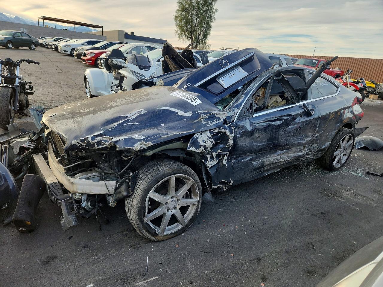2012 Mercedes-Benz C 250, VIN WDDGJ4HB6CF920263 — All over