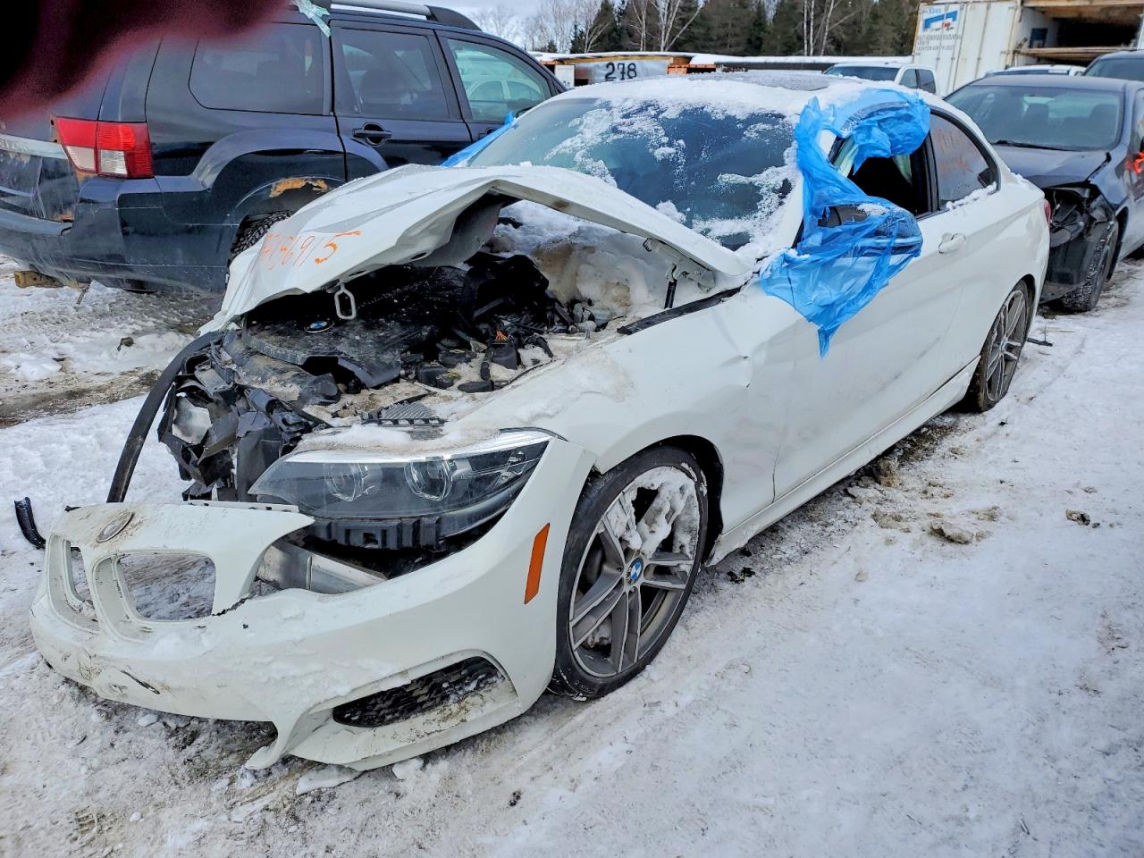 2021 BMW 2 Series M240i xDrive, VIN WBA2J7C03M7G76997 — Front end