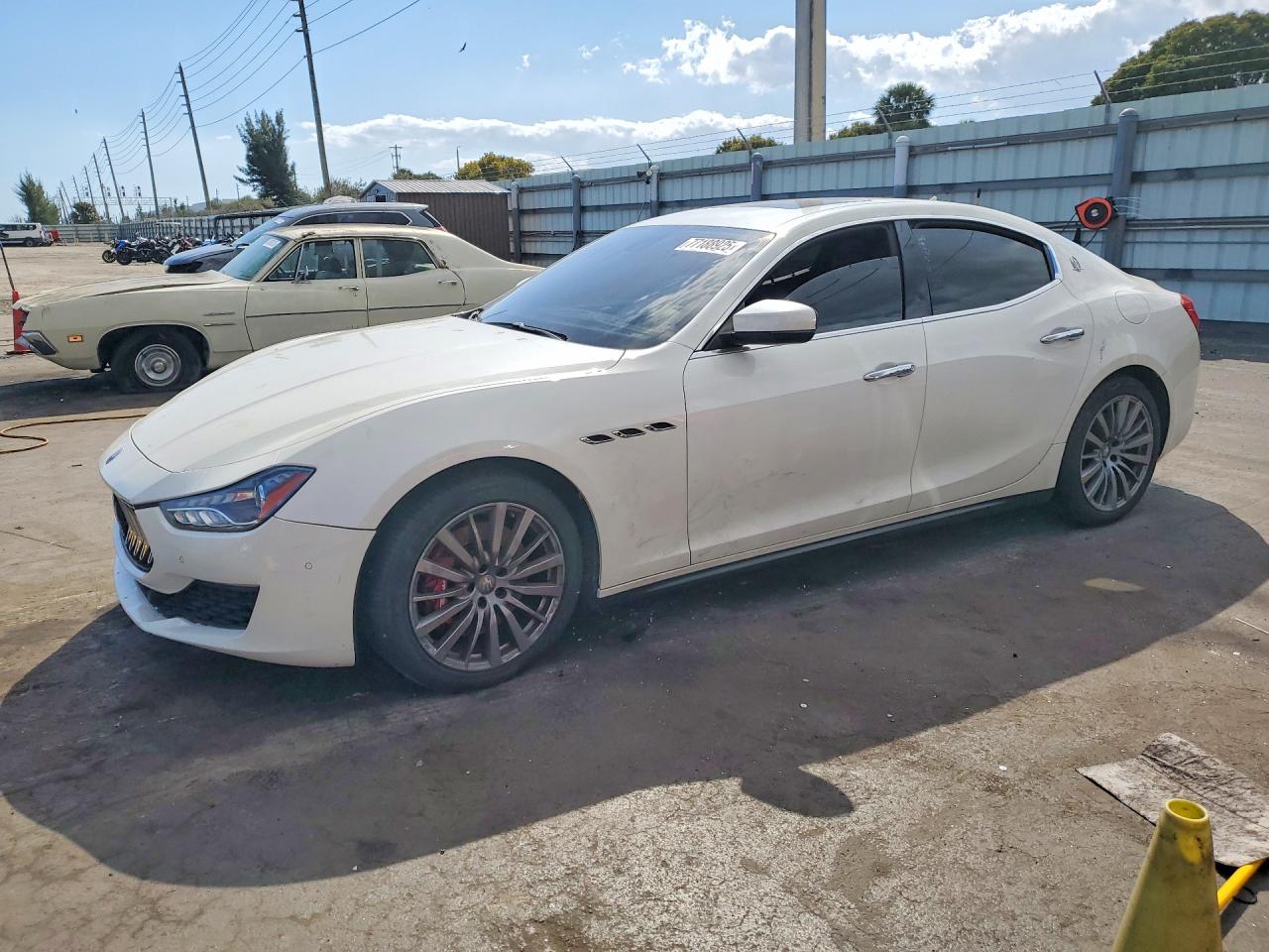 2018 Maserati Ghibli S Q4, VIN ZAM57YTA3J1293095 — Water / flood
