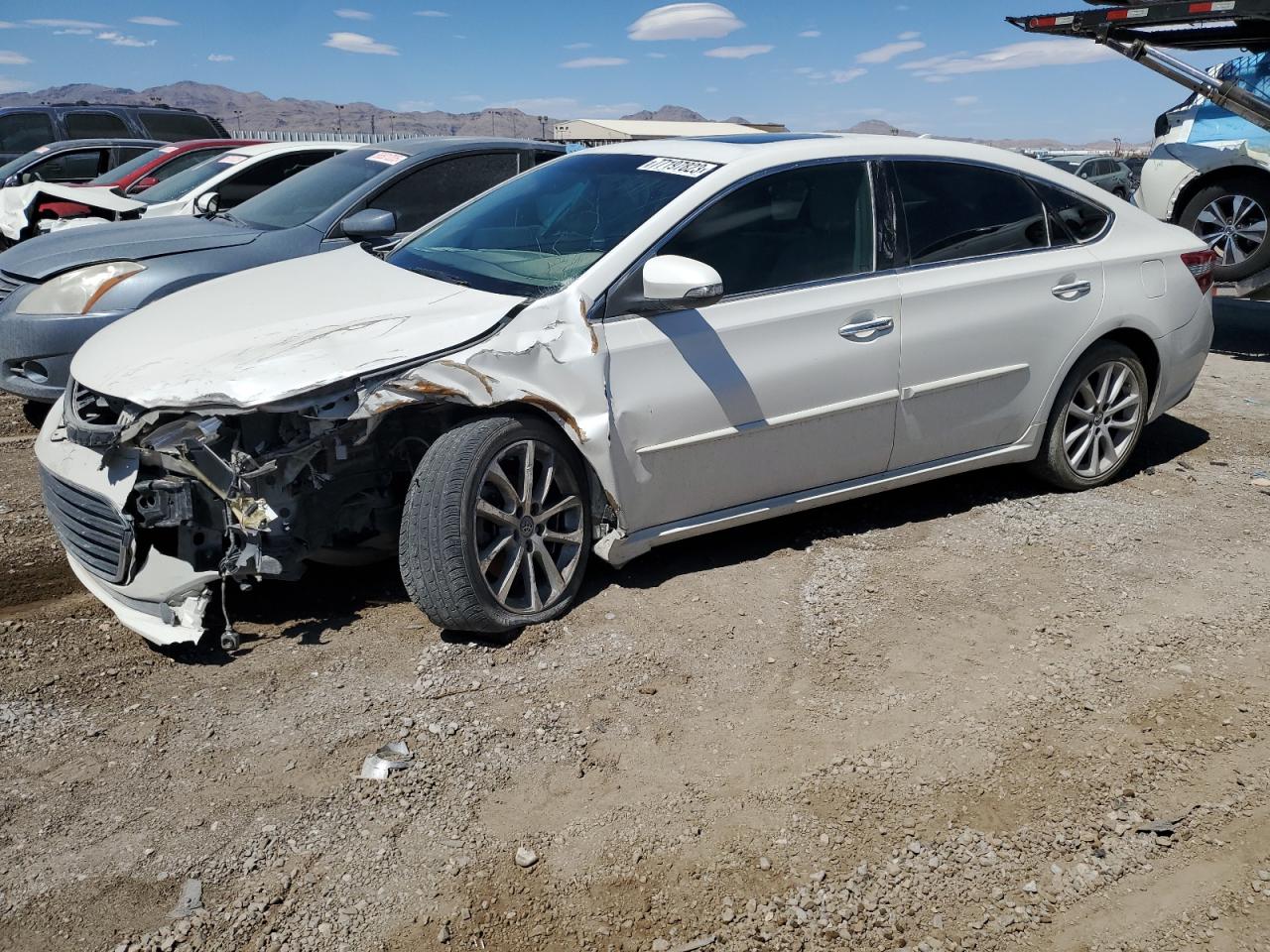 2015 Toyota Avalon Limited, VIN 4T1BK1EB1FU187944 — Front end