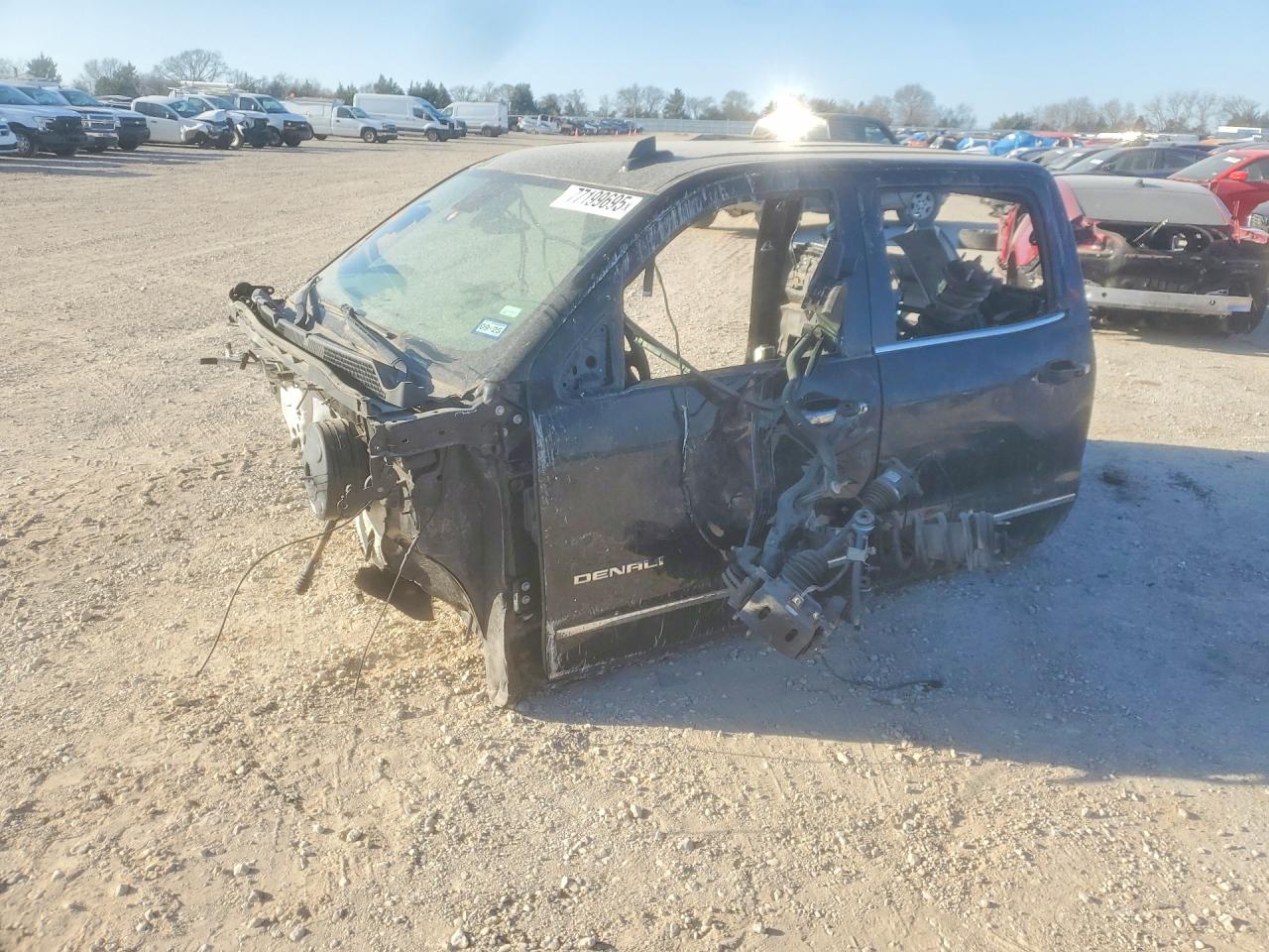 2018 GMC Sierra 1500 Denali, VIN 3GTU2PEC1JG530756 — Vandalism