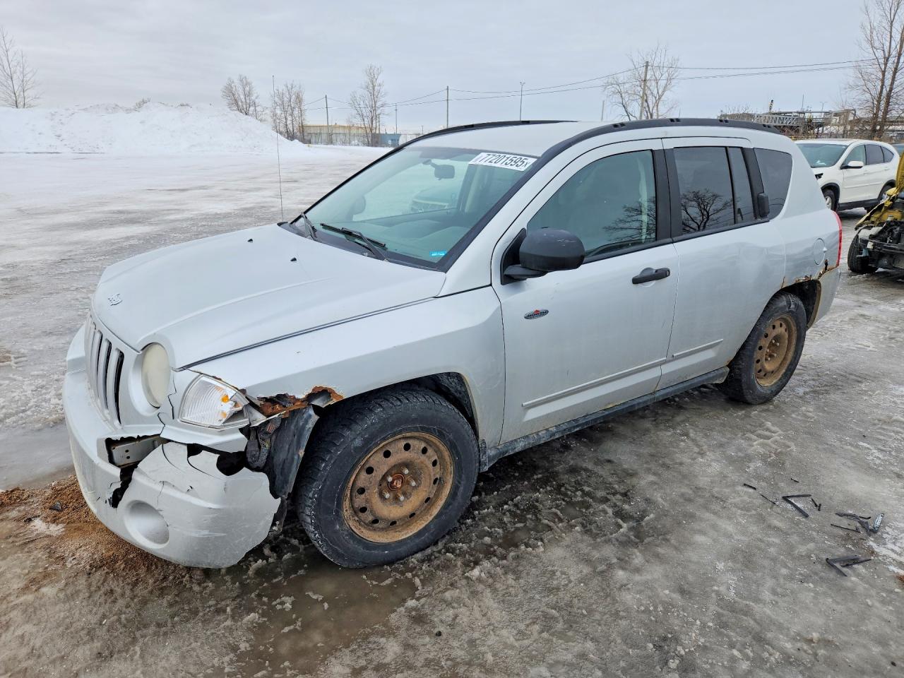 2009 Jeep Compass Sport, VIN 1J4FT47B69D123530 — Перед