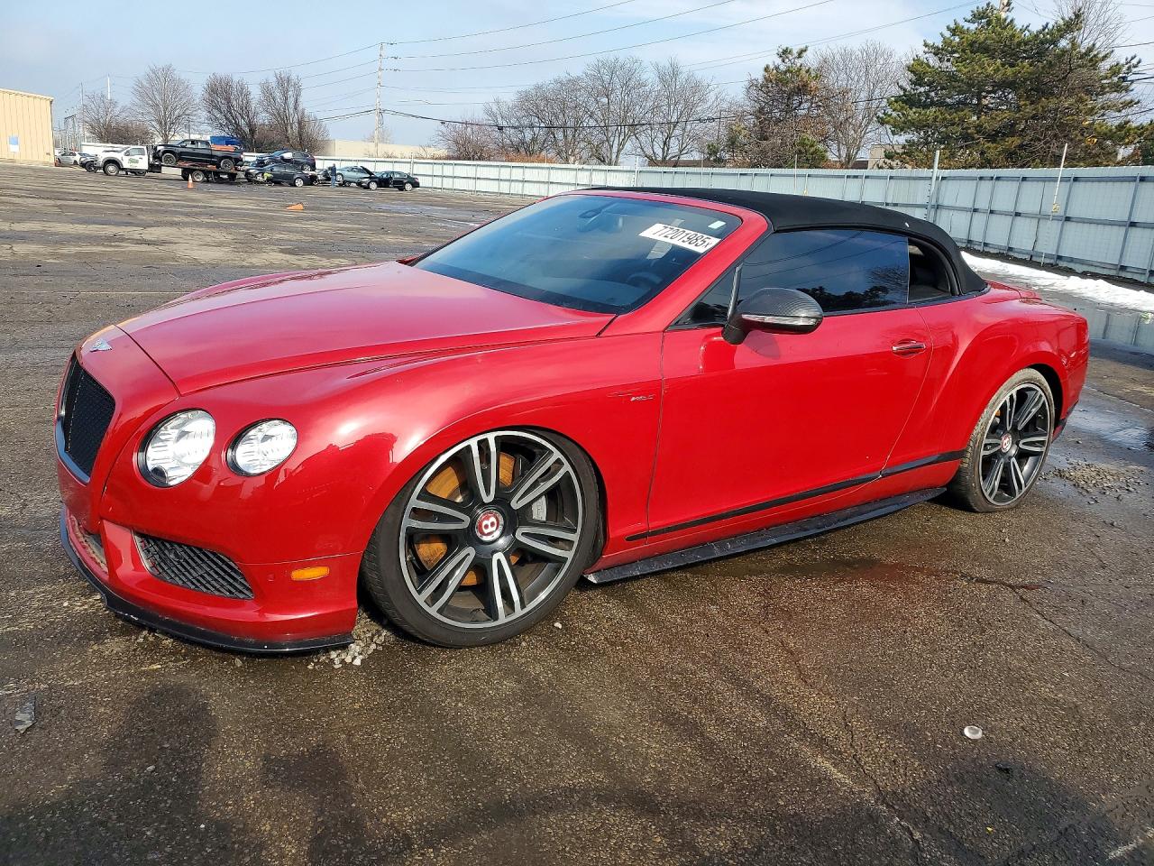 2014 Bentley Continental GT, VIN SCBGT3ZA2EC092496 — Механическое