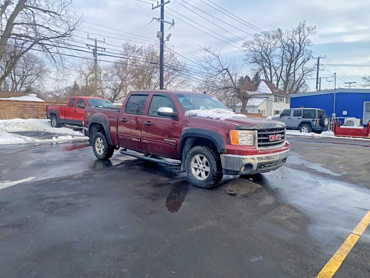 2008 GMC Sierra 1500 SLT, VIN 2GTEK133281229243 — Auction photo