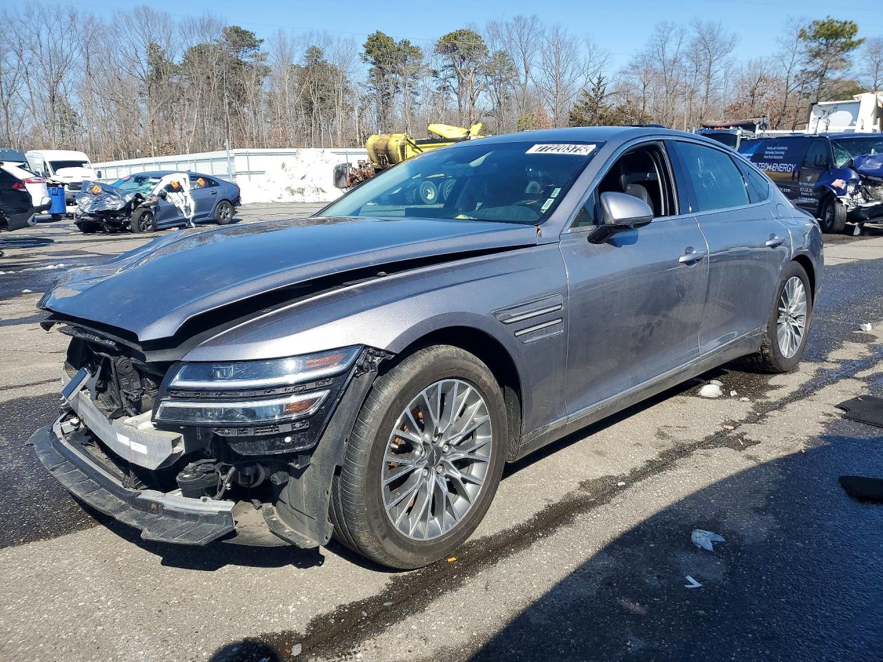 2023 Genesis G80 2.5T, VIN KMTGB4SC8PU193056 — Front end