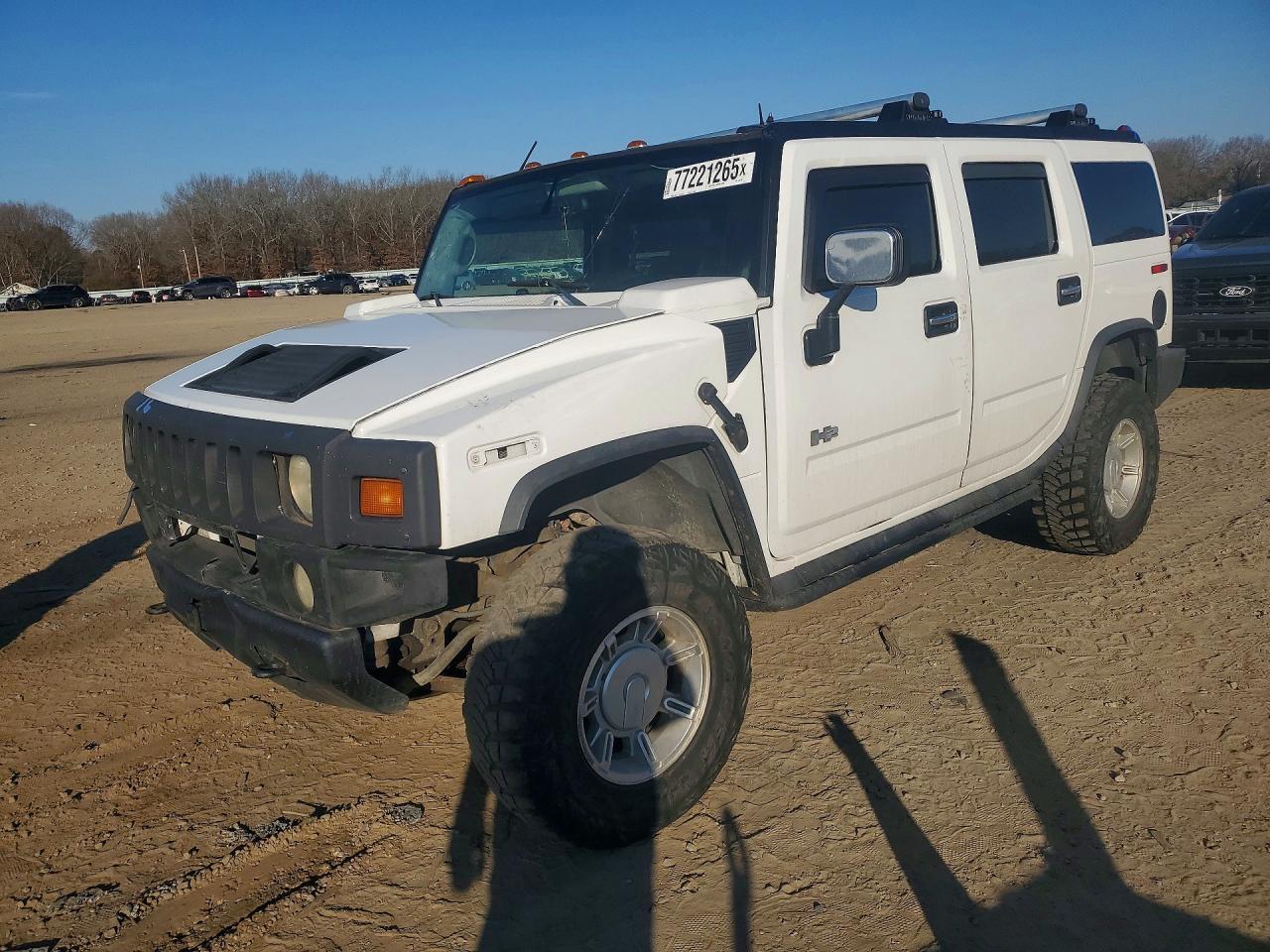 2003 Hummer H2, VIN 5GRGN23U43H129132 — Мелкие вмятины и царапины