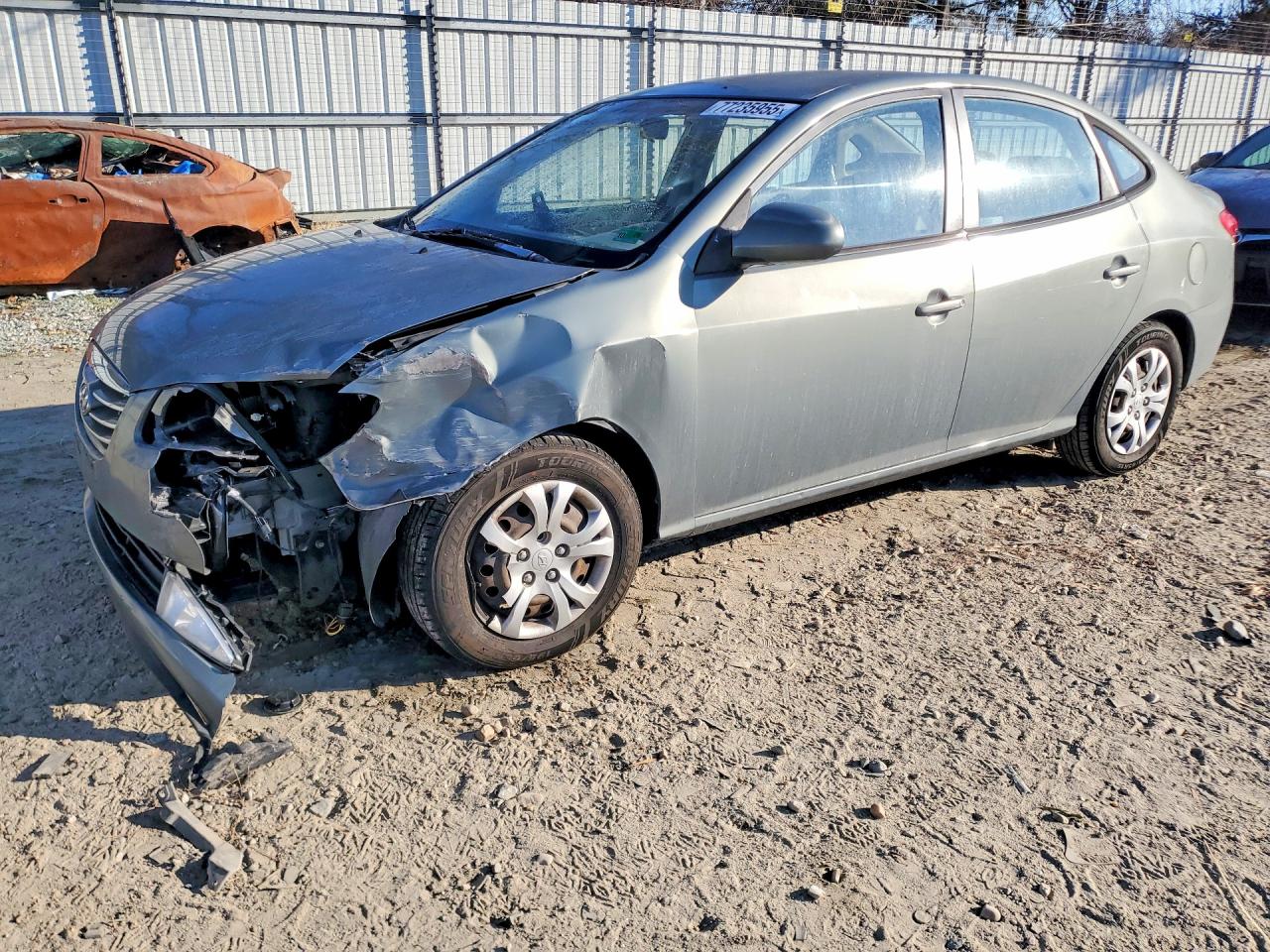 2010 Hyundai Elantra GLS, VIN KMHDU4AD9AU046141 — Front end