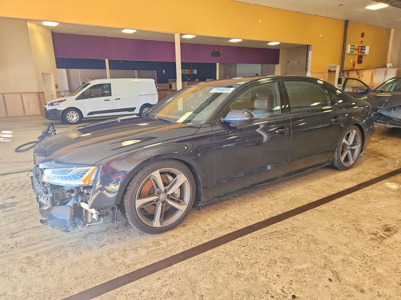 2018 Audi A8, VIN WAU44AFD0JN000121 — Front end