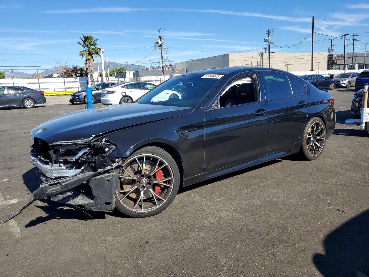 2021 BMW M5, VIN WBS83CH05MCF80510 — Front end