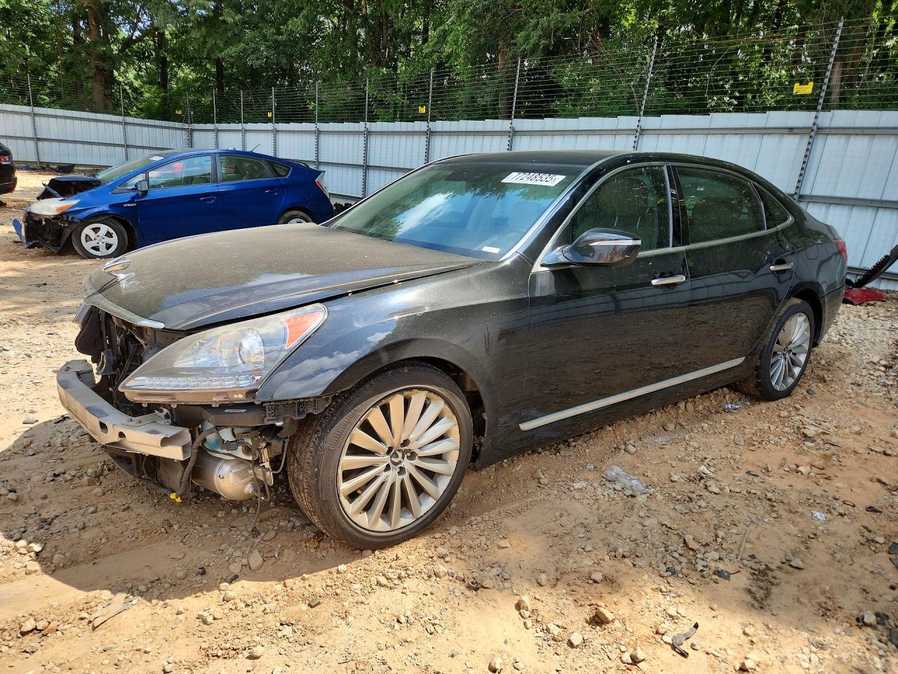 2016 Hyundai Equus Signature, VIN KMHGH4JH6GU105675 — Front end
