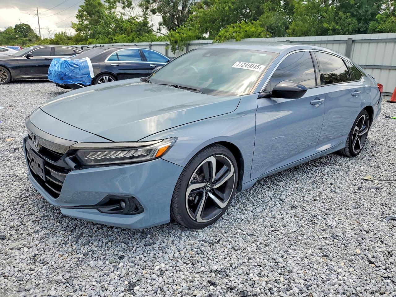2021 Honda Accord Sport, VIN 1HGCV1F34MA074741 — Зад