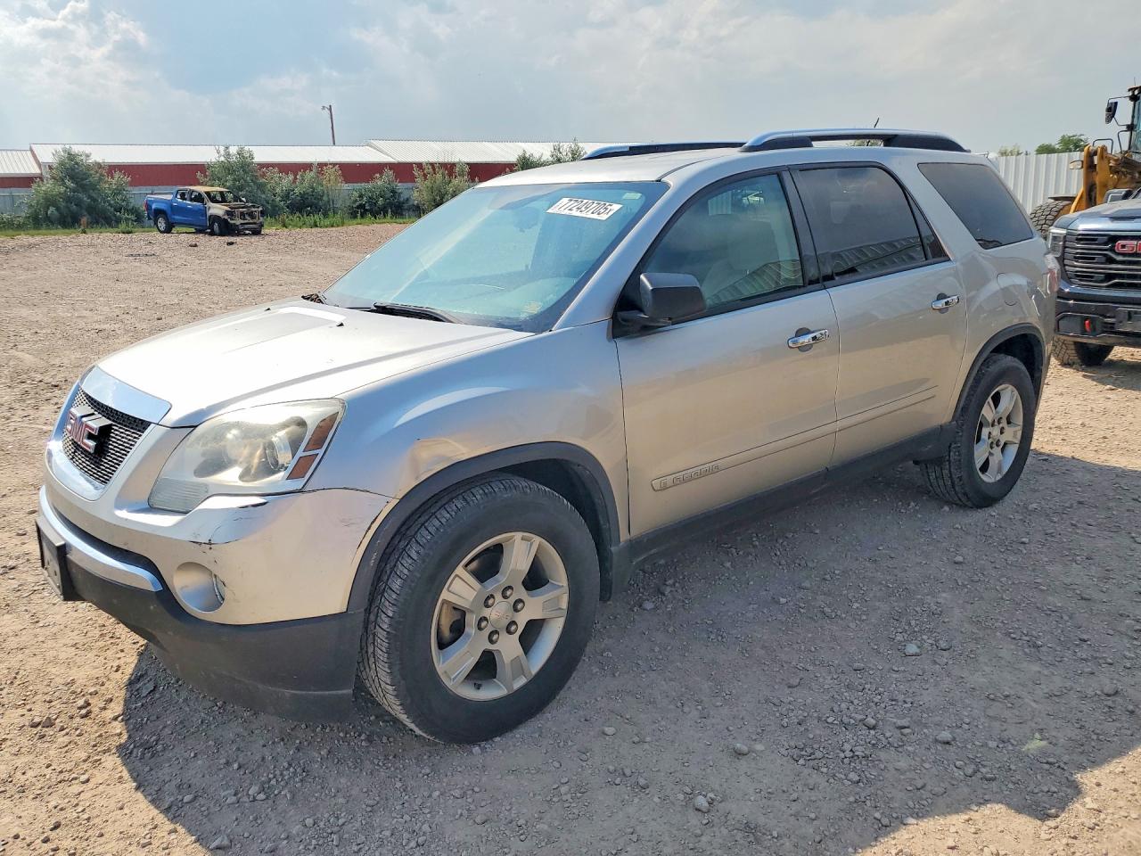 2008 GMC Acadia SLE1, VIN 1GKER13708J158147 — Front end