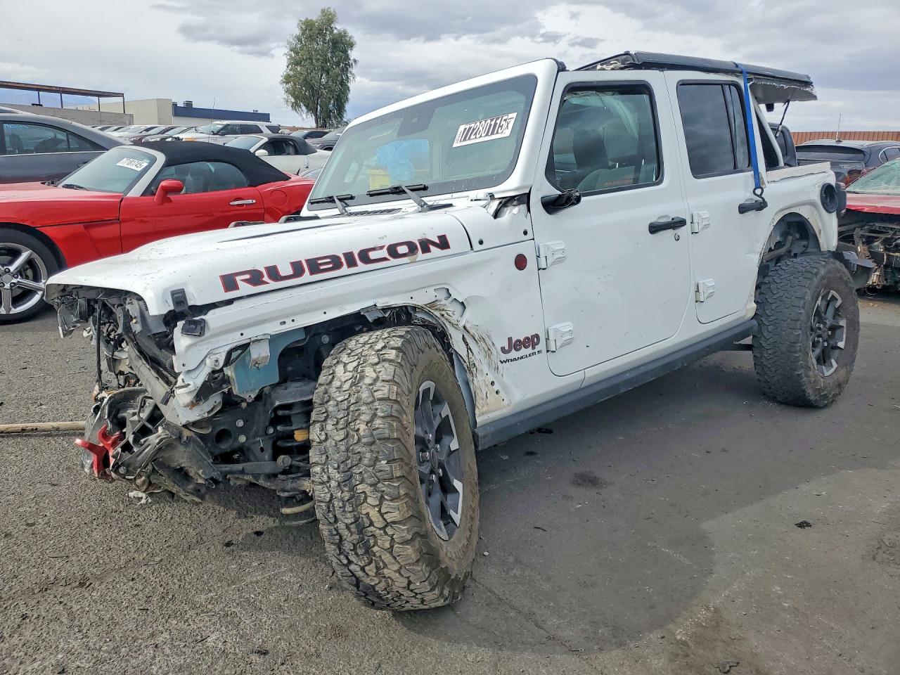 2025 Jeep Wrangler Rubicon, VIN 1C4PJXFN9SW529292 — Rollover