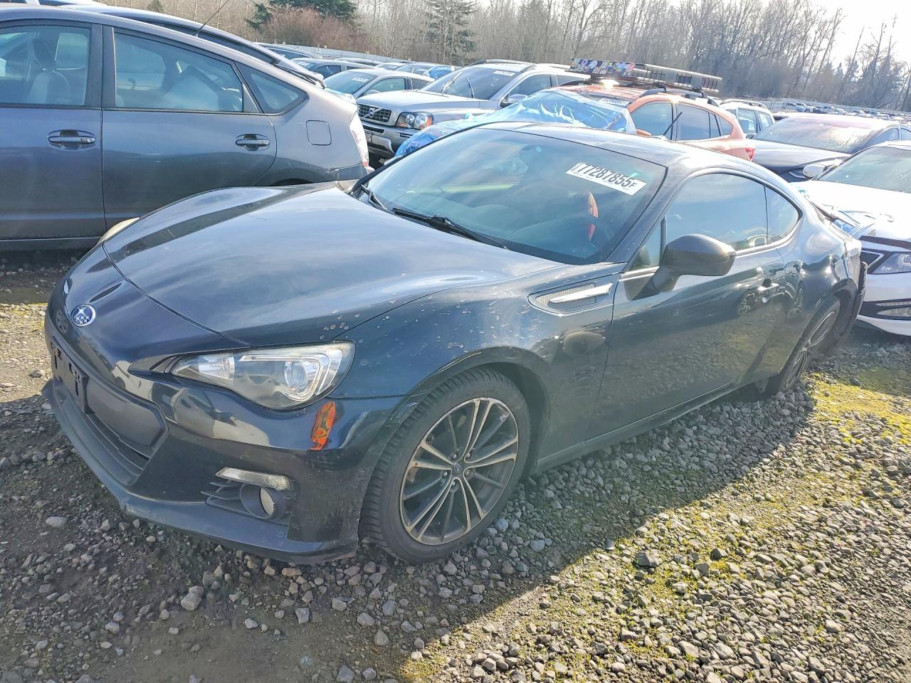 2014 Subaru BRZ Limited, VIN JF1ZCAC18E8601745 — Side