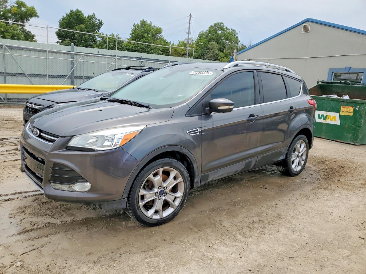 2015 Ford Escape Titanium, VIN 1FMCU0J90FUB48922 — Hail