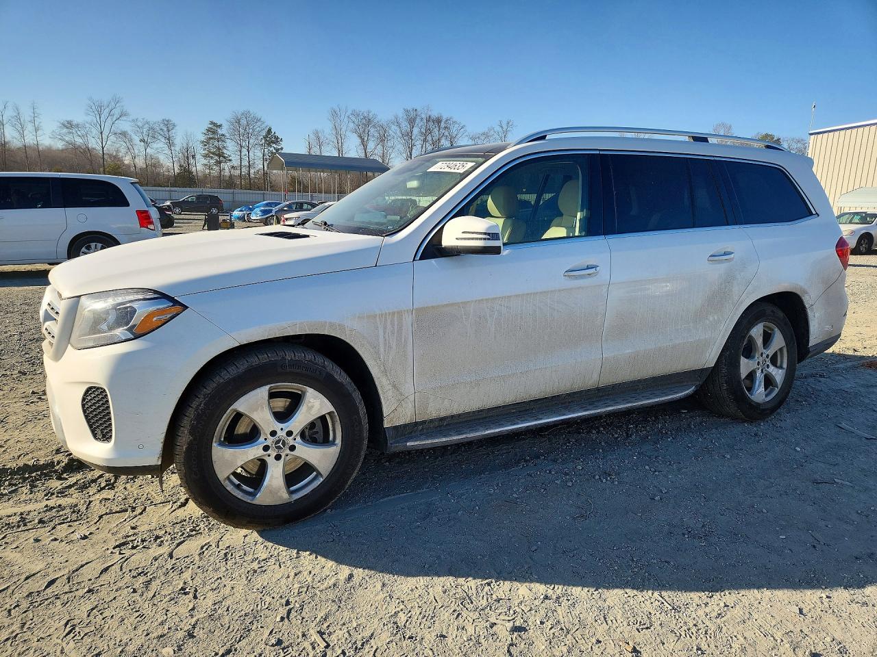 2018 Mercedes-Benz GLS 450, VIN 4JGDF6EEXJB064488 — Undercarriage