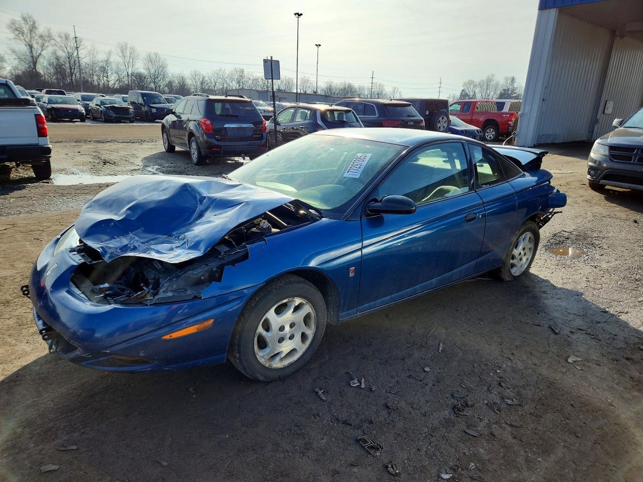 2002 Saturn SC, VIN 1G8ZP12852Z235241 — Front end