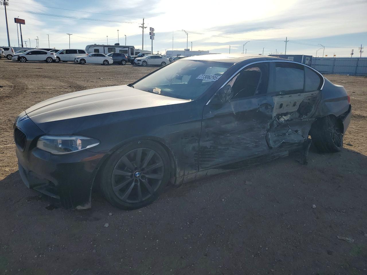 2016 BMW 5 Series 535i xDrive, VIN WBA5B3C55GG253273 — Side