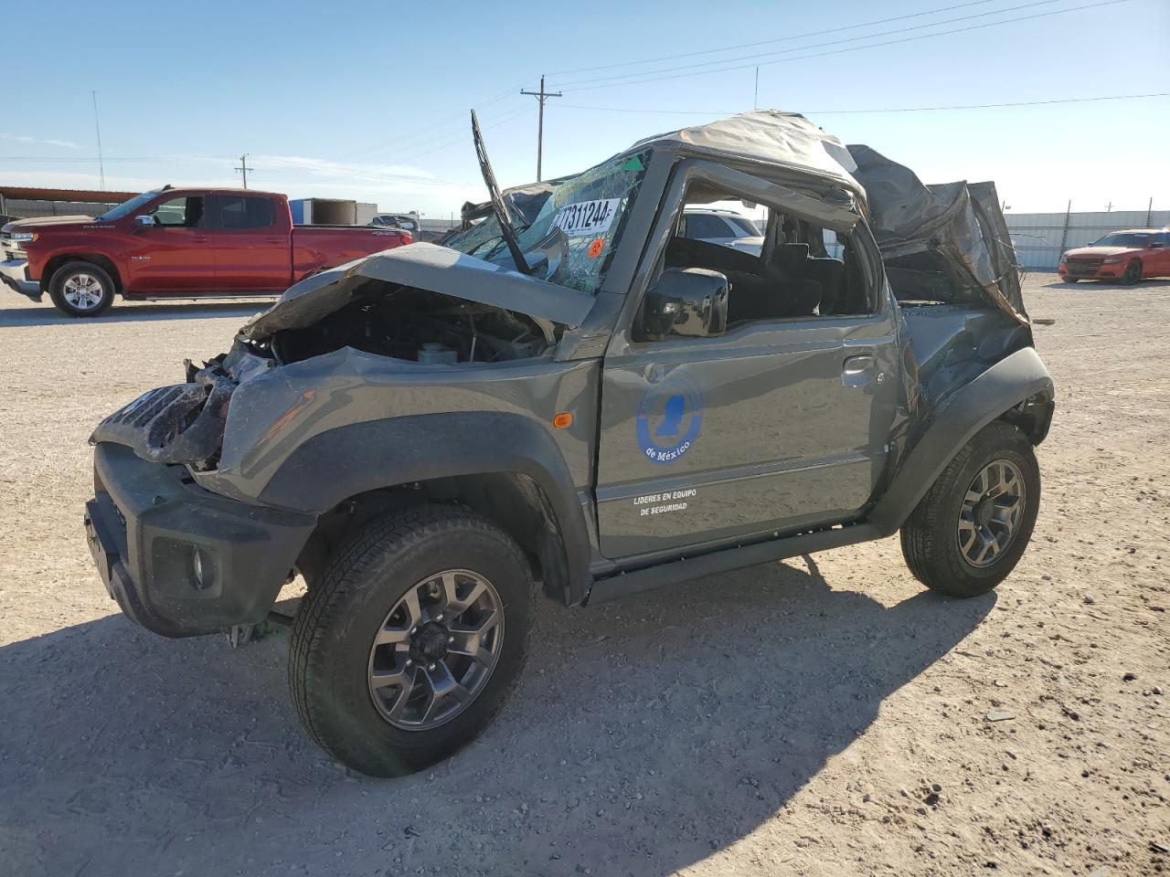2024 Suzuki Jimny, VIN JS3JB74V3R5105971 — Rollover
