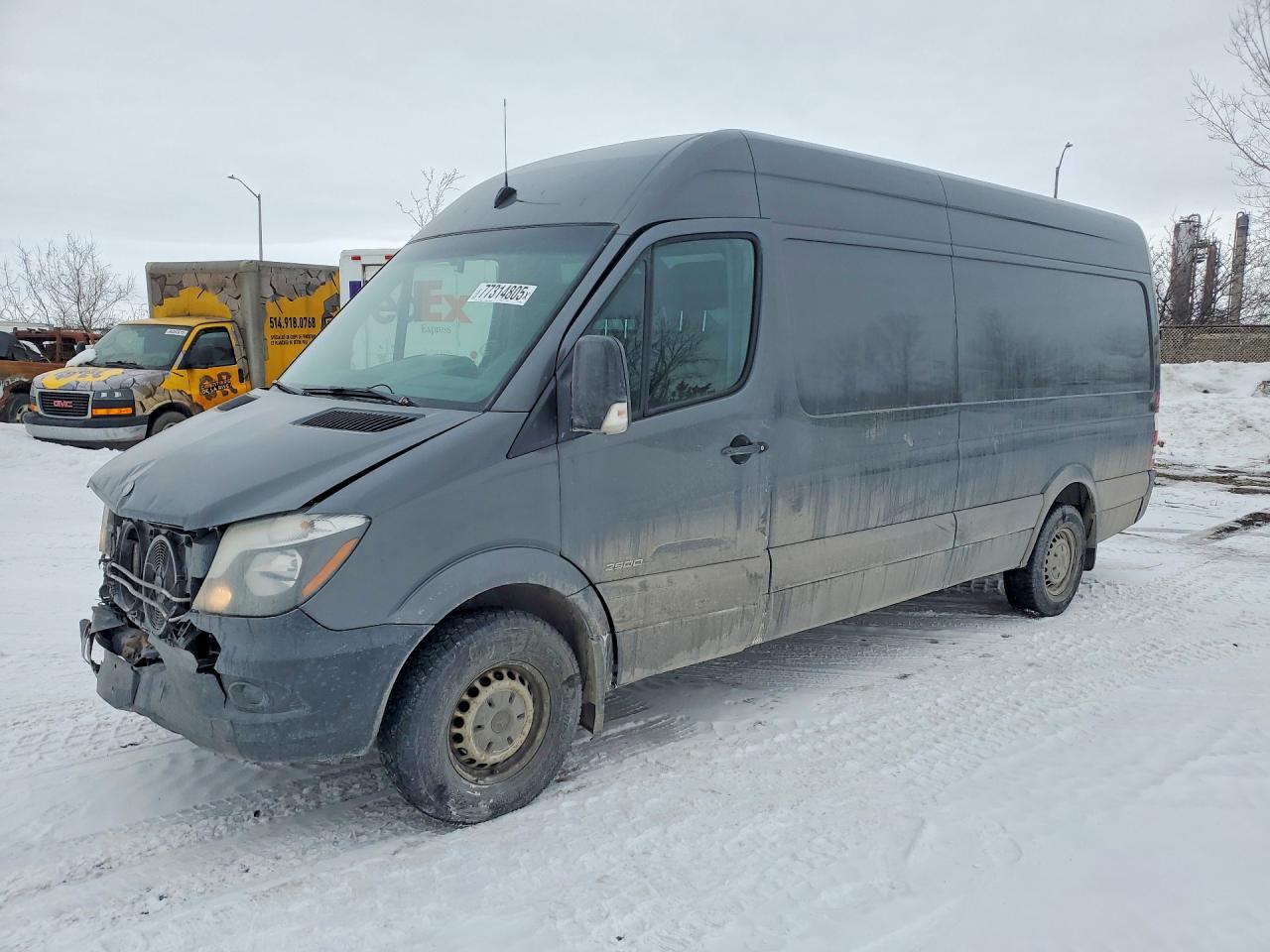 2014 Mercedes-Benz Sprinter, VIN WD3BE8DC2E5884864 — Front end