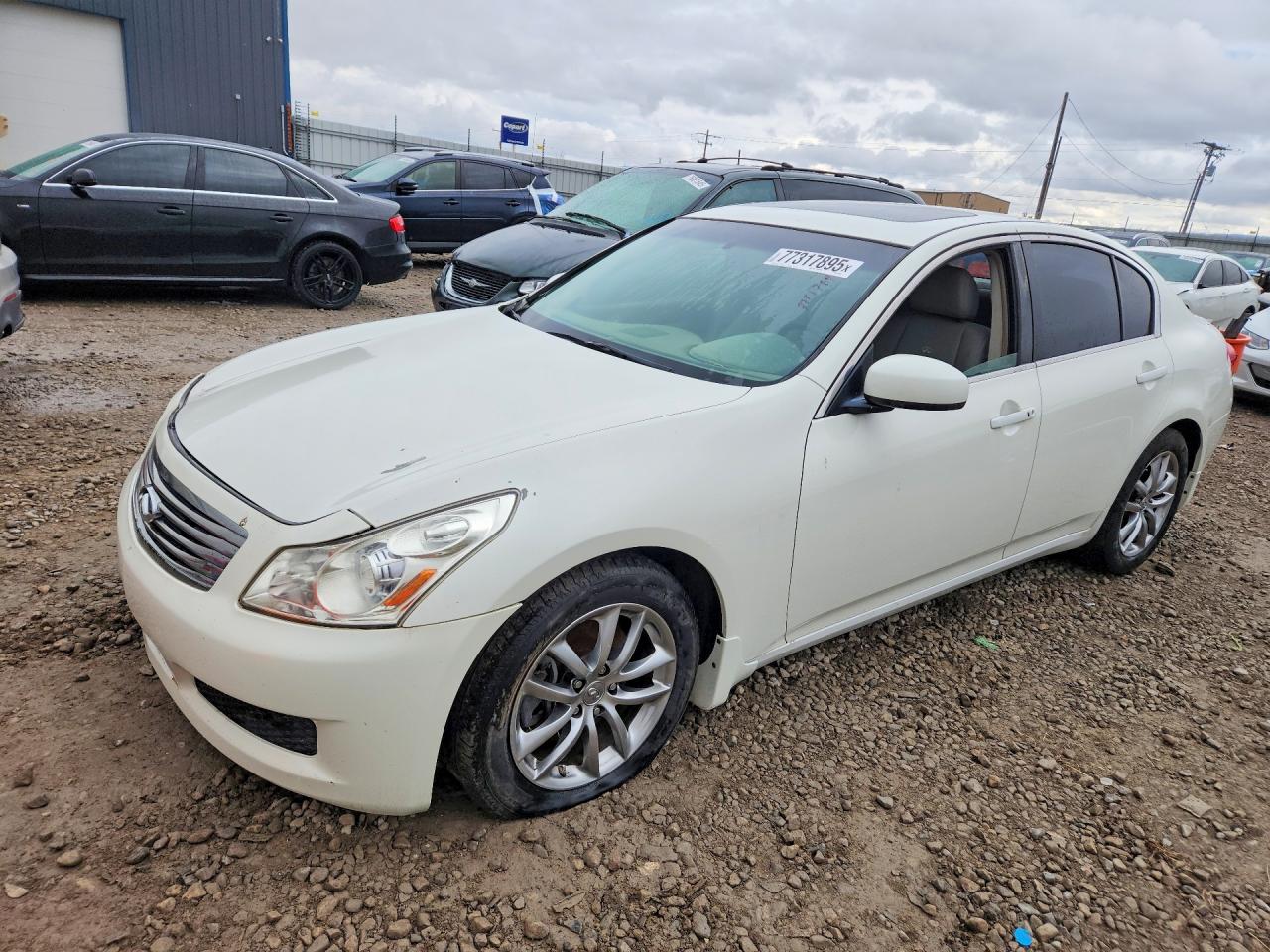 2008 Infiniti G35 Journey, VIN JNKBV61E08M207983 — Side