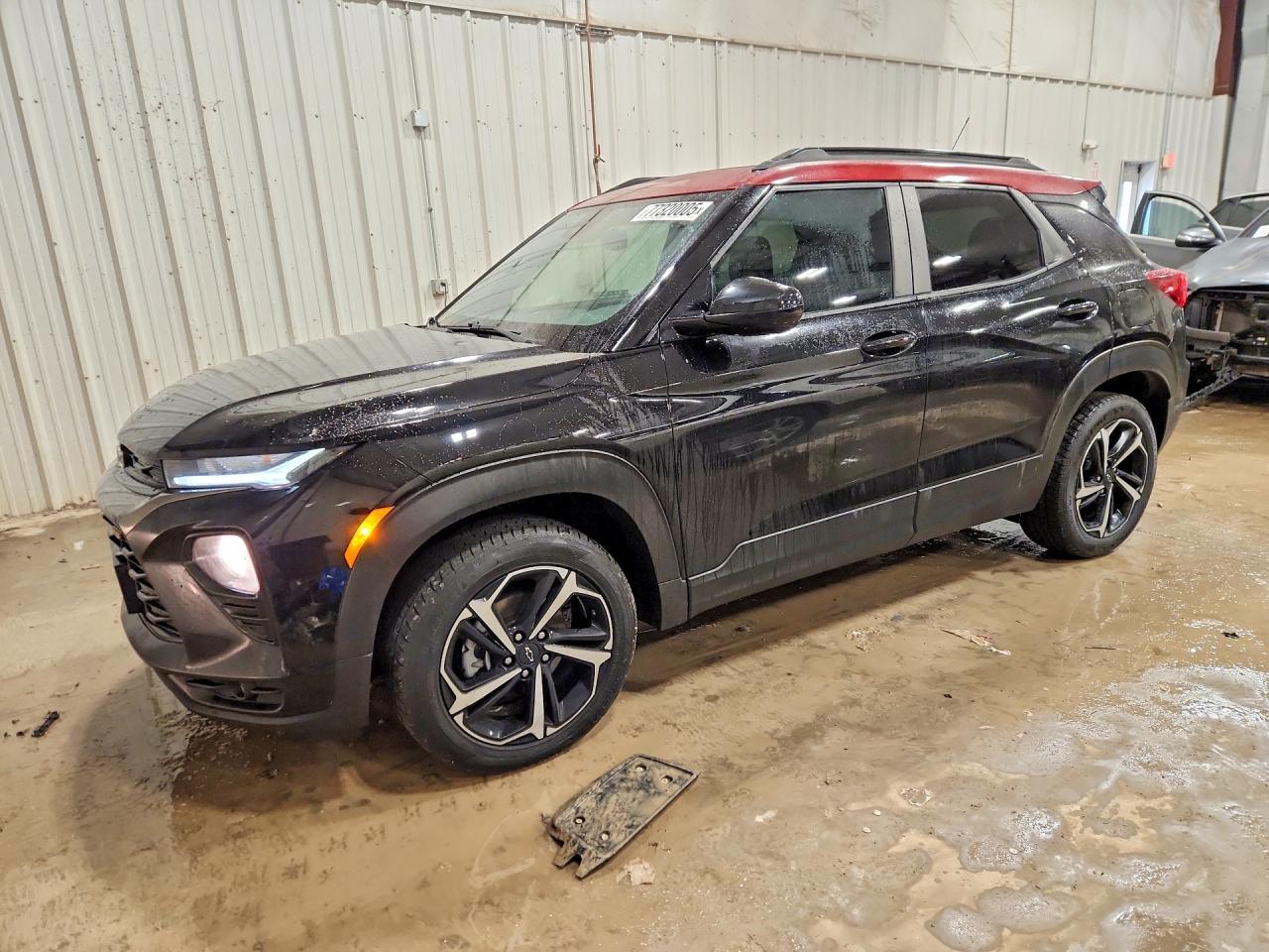 2022 Chevrolet TrailBlazer RS, VIN KL79MUSL4NB013160 — Rear end