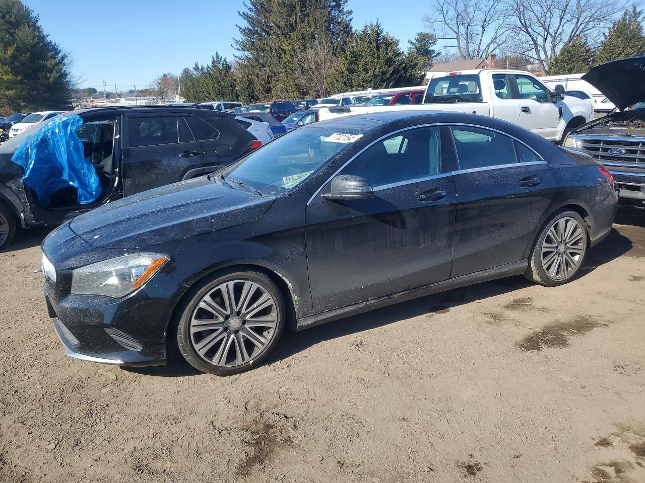 2018 Mercedes-Benz CLA 250, VIN WDDSJ4GB1JN502160 — Undercarriage