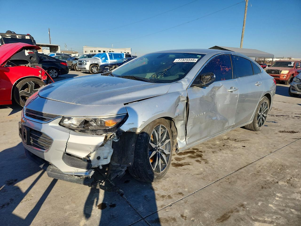 2017 Chevrolet Malibu LT, VIN 1G1ZE5ST8HF257955 — Side