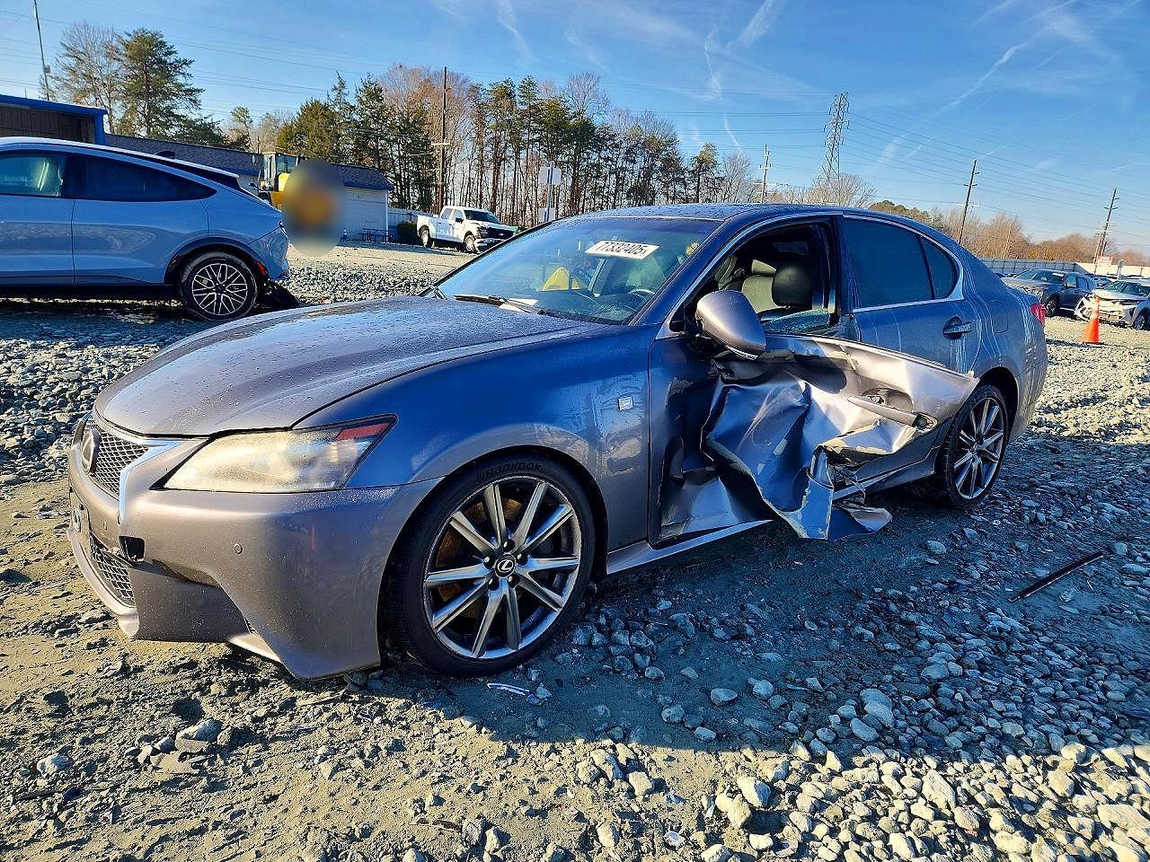 2013 Lexus GS 350, VIN JTHBE1BL0D5023048 — Auction photo