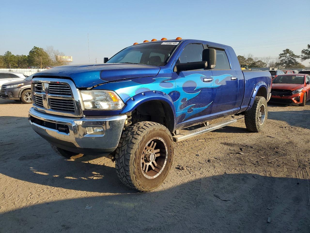 2010 Dodge 2500 Laramie, VIN 3D7UT2HL4AG154264 — Опрокидывание