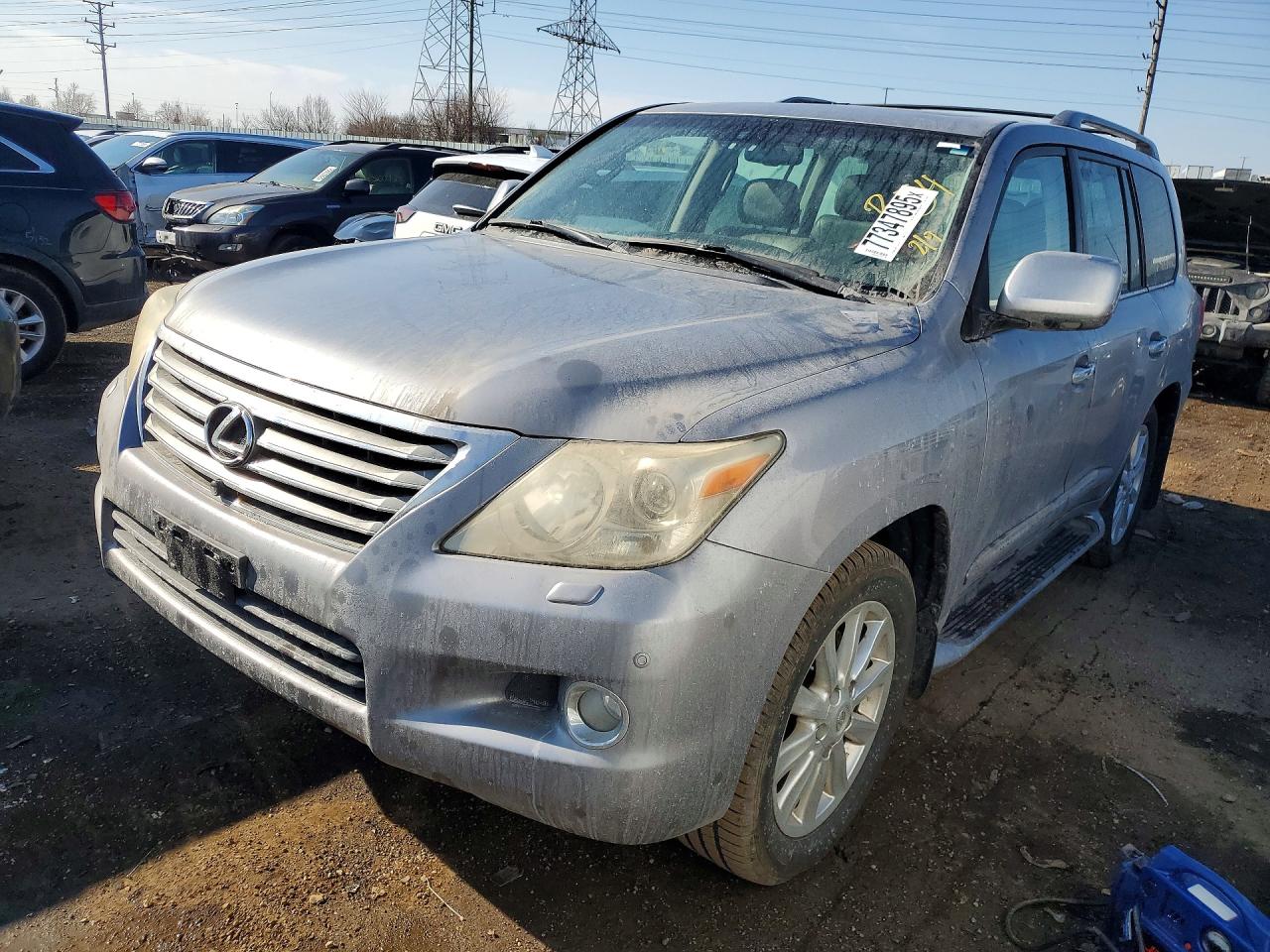 2008 Lexus LX 570, VIN JTJHY00W384012807 — Minor dents and scratches