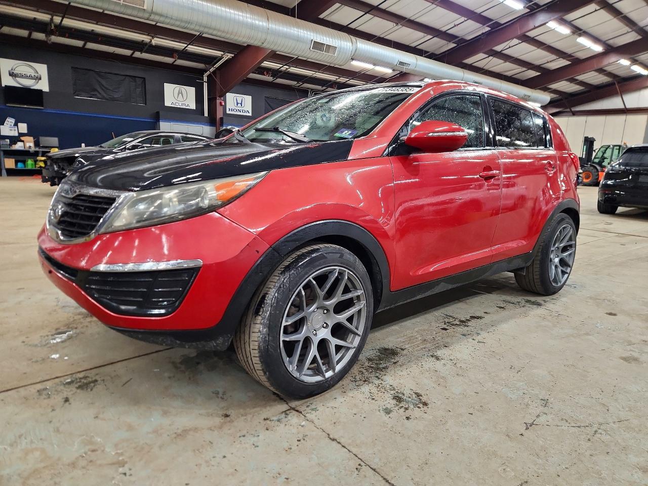 2011 Kia Sportage LX, VIN KNDPB3A2XB7067192 — Side