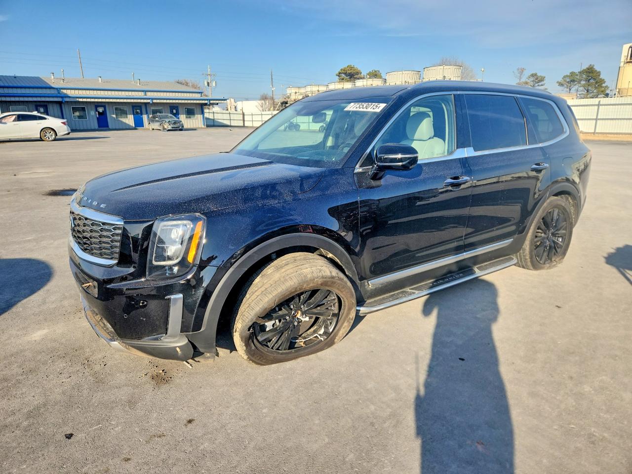 2021 Kia Telluride SX, VIN 5XYP5DHCXMG128364 — Undercarriage