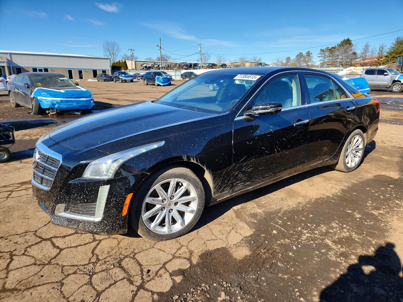 2014 Cadillac CTS Luxury AWD, VIN 1G6AX5SX3E0167177 — Пожар в салоне