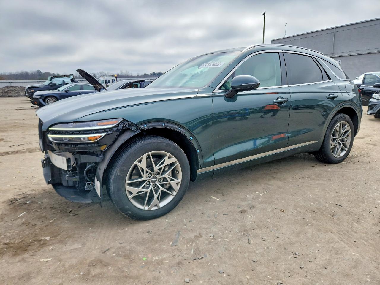 2023 Genesis GV70 2.5T, VIN KMUMADTB2PU095986 — Front end